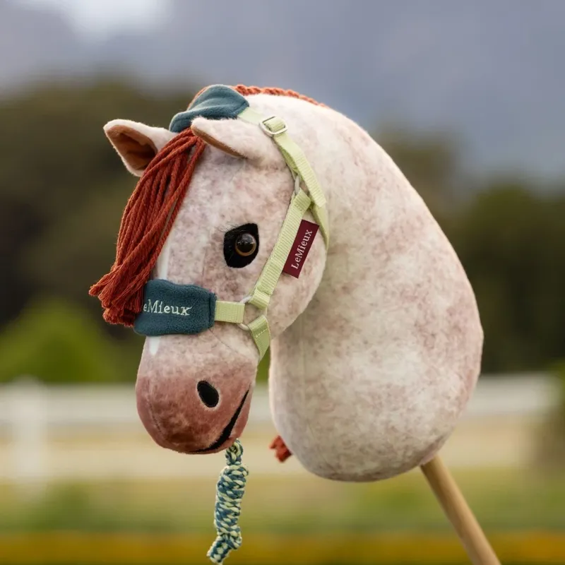 LeMieux Hobby Horse Vogue Headcollar and Leadrope Set - Macaron Pre-Order-1