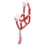 LeMieux Christmas Hobby Horse Headcollar and Leadrope Set - Red