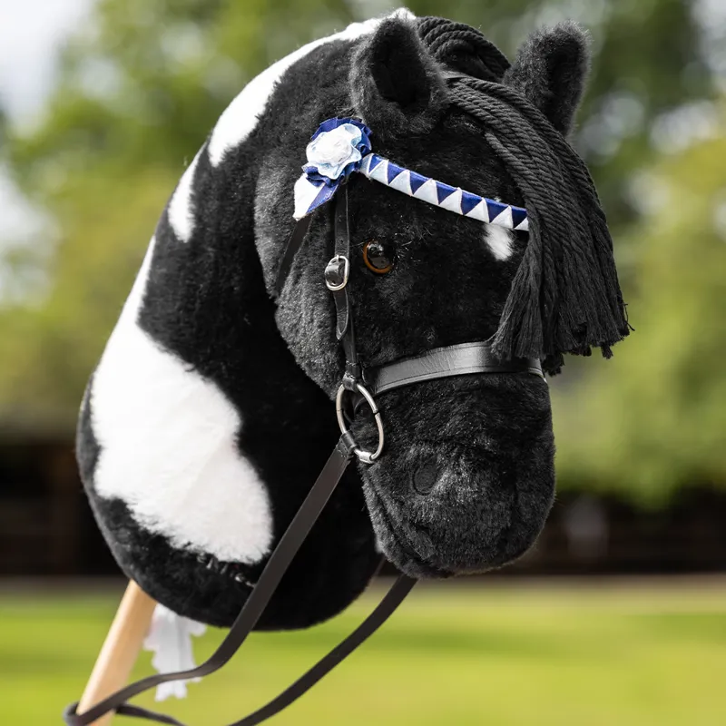 LeMieux Hobby Horse Toy Showing Bridle - Black-1