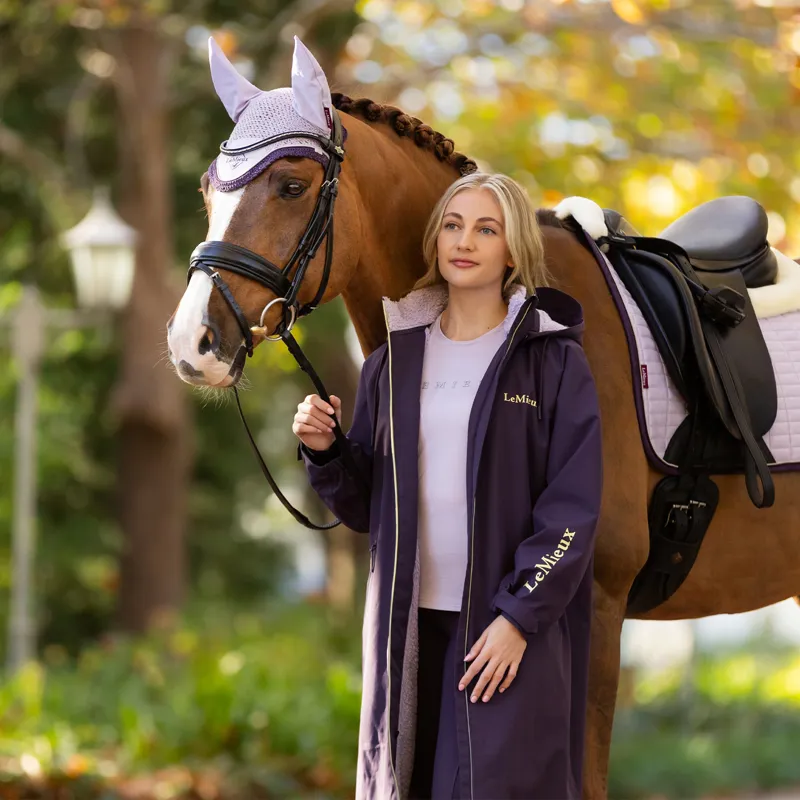 LeMieux HydroShield Womens Waterproof Robe Coat - Juniper-3