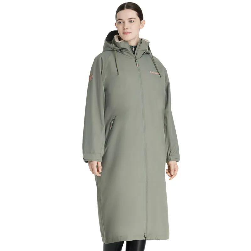LeMieux HydroShield Womens Waterproof Robe Coat - Rosemary-1