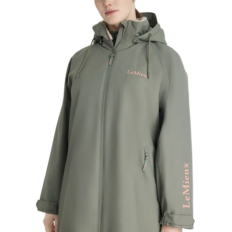 LeMieux HydroShield Womens Waterproof Robe Coat - Rosemary-3