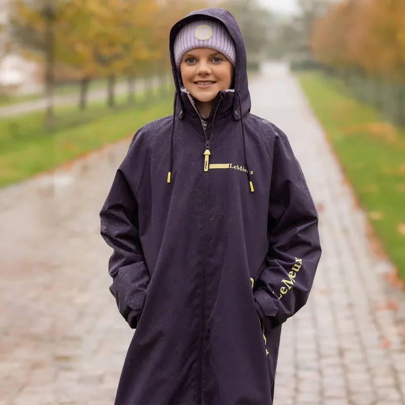 LeMieux Hydroshield Young Rider Waterproof Robe Coat - Juniper-2