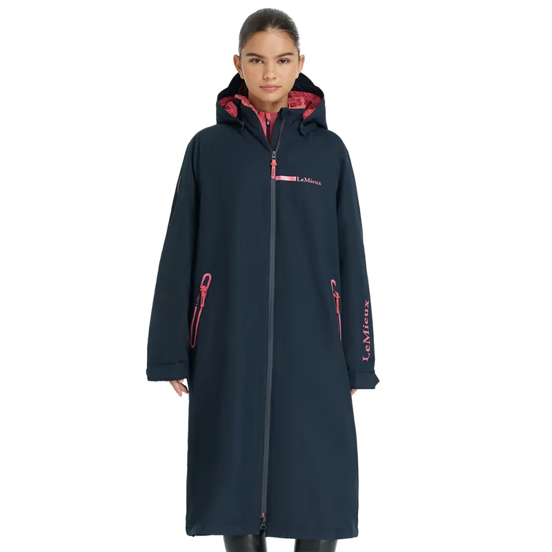 LeMieux Hydroshield Young Rider Waterproof Robe Coat - Navy
