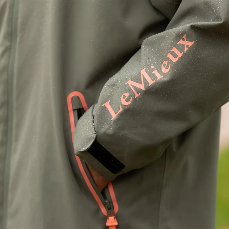 LeMieux Hydroshield Young Rider Waterproof Robe Coat - Rosemary-4