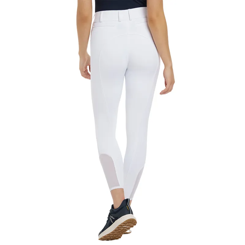 LeMieux Imogen Knee Grip Ladies Breeches - Light Grey-1