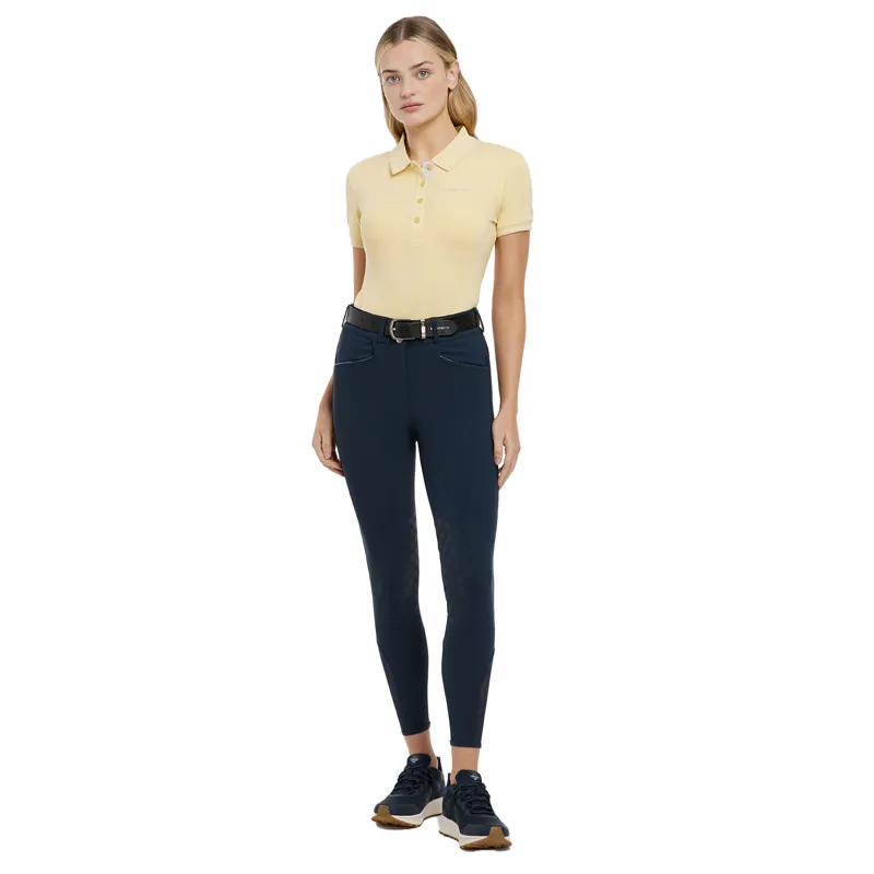 LeMieux Imogen Knee Grip Ladies Breeches - Navy-3