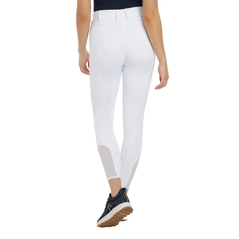 LeMieux Imogen Knee Grip Ladies Breeches - White-1
