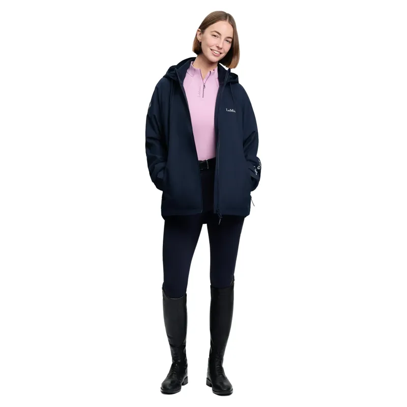 LeMieux Indra Womens Waterproof Jacket - Navy-2