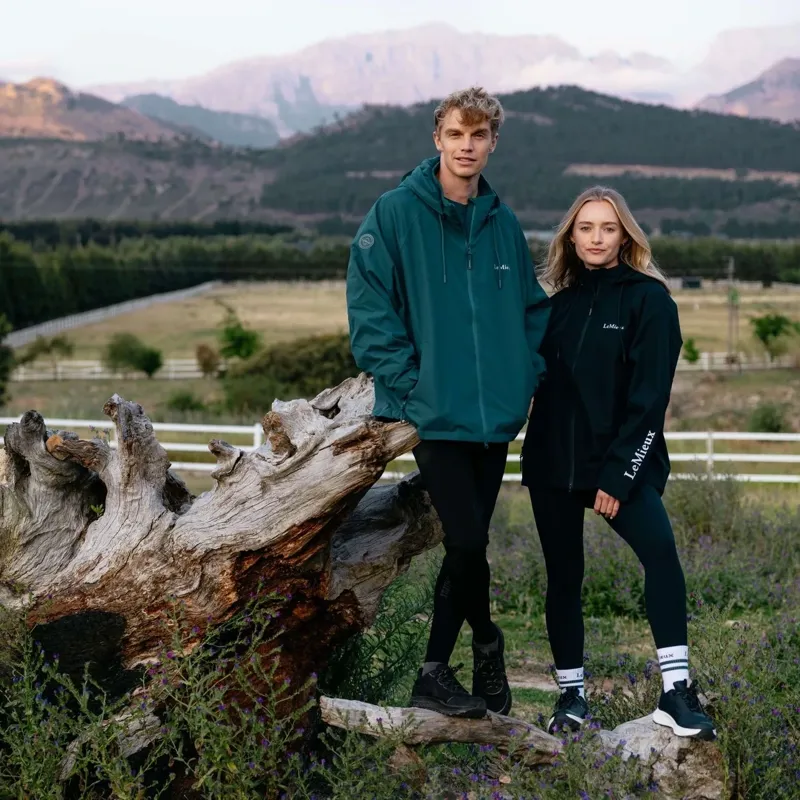 LeMieux Indra Womens Waterproof Jacket - Navy-3