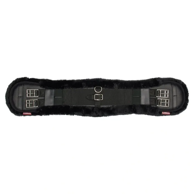 LeMieux Integrated Dressage Girth - Black/Black-1