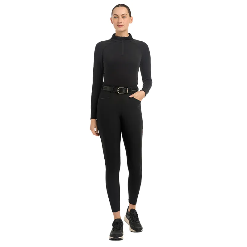 LeMieux Isabelle Full Grip Womens Breeches - Black-2