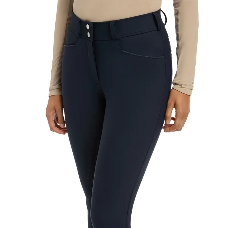 LeMieux Isabelle Womens Full Grip Breeches - Navy-3