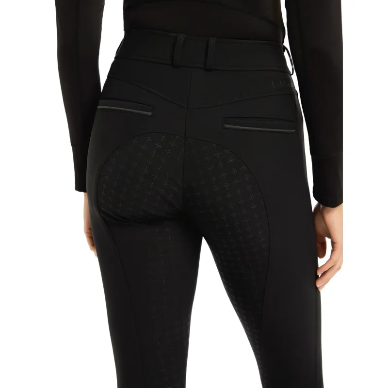 LeMieux Isabelle Womens Tall Full Seat Breeches - Black-3