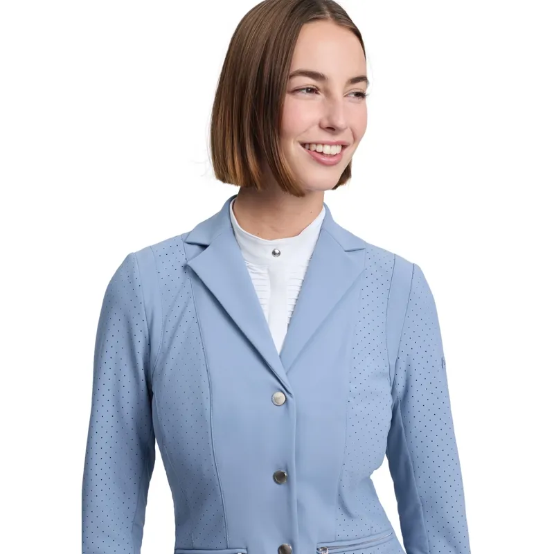 LeMieux Jessica Mesh Womens Show Jacket - Powder Blue Pre-Order-6