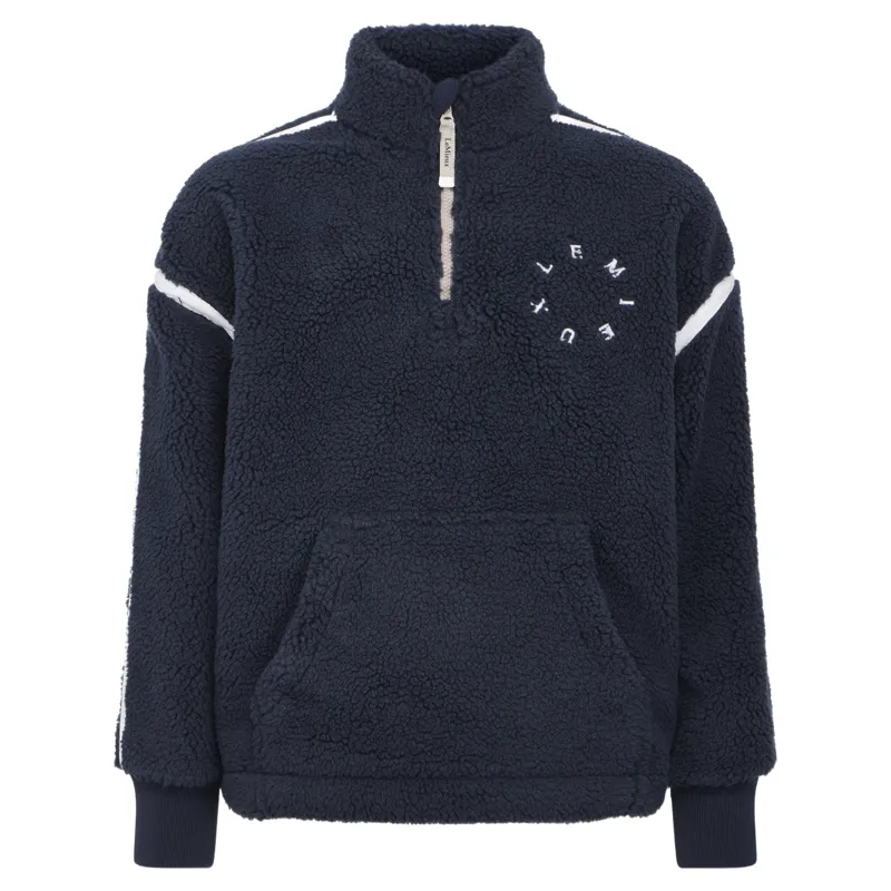 Lemieux Young Rider Jody Teddy Fleece - Navy Pre-Order-1