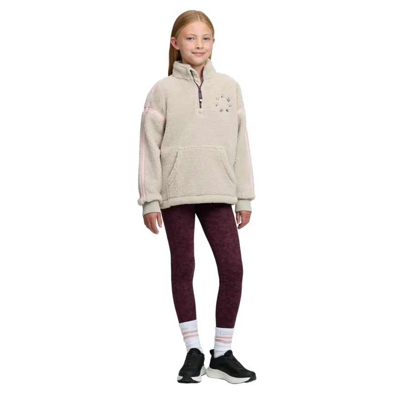 Lemieux Young Rider Jody Teddy Fleece - Stone Pre-Order-3