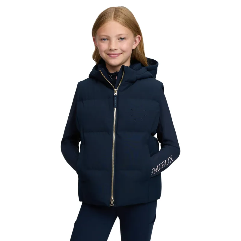 LeMieux Young Rider Joey Hooded Gilet - Navy