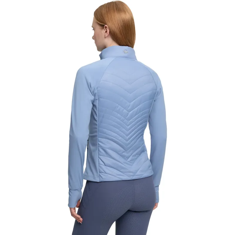 LeMieux Juliette Womens Quilted Jacket - Powder Blue-3