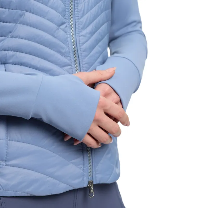 LeMieux Juliette Womens Quilted Jacket - Powder Blue-5