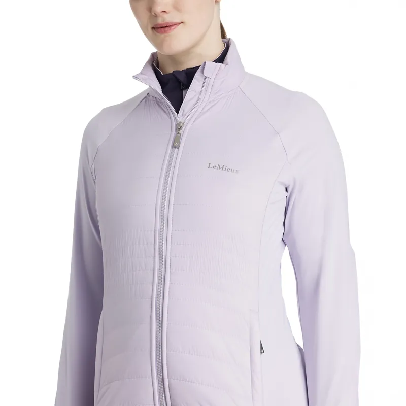 LeMieux Juliette Ladies Quilted Jacket - Lilac-2