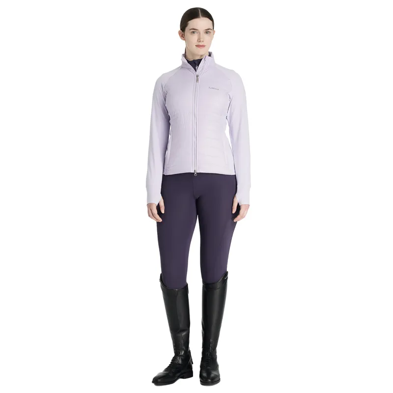 LeMieux Juliette Ladies Quilted Jacket - Lilac-3