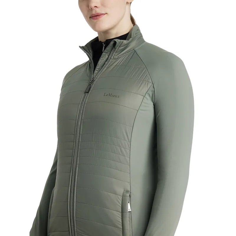 LeMieux Juliette Ladies Quilted Jacket - Rosemary-2