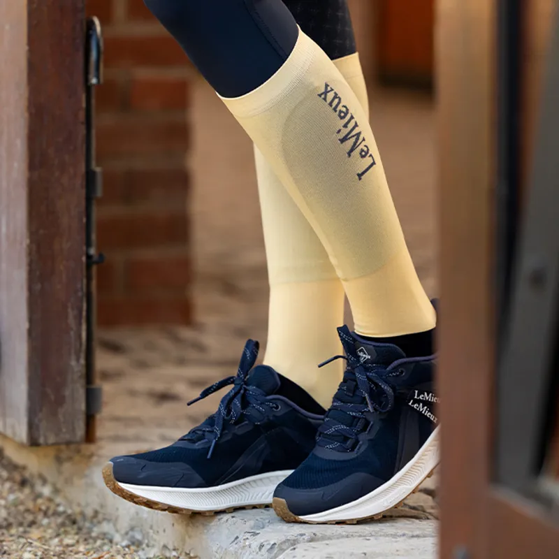 LeMieux Competition Riding Socks 2 Pack - Mimosa-2