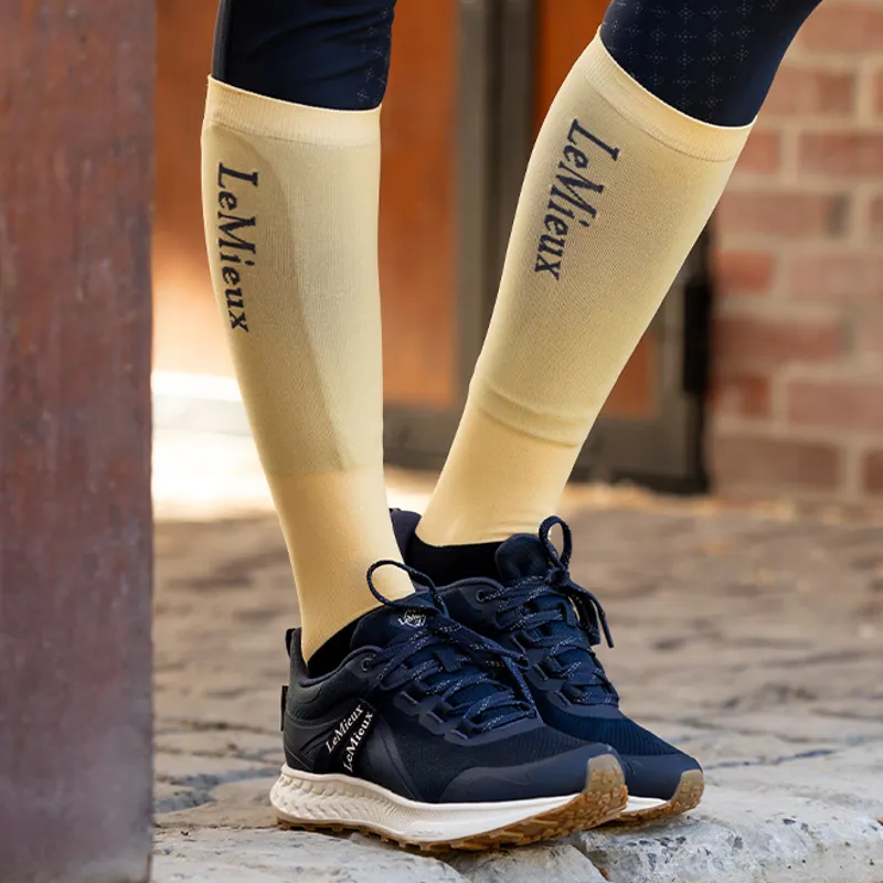 LeMieux Competition Riding Socks 2 Pack - Mimosa-1