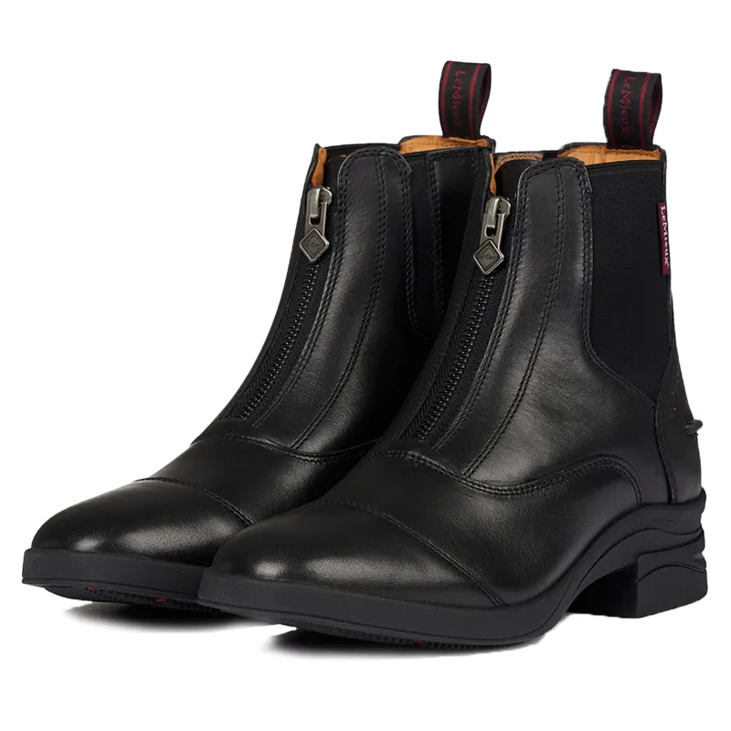 LeMieux Junior Zip Paddock Boots - Black
