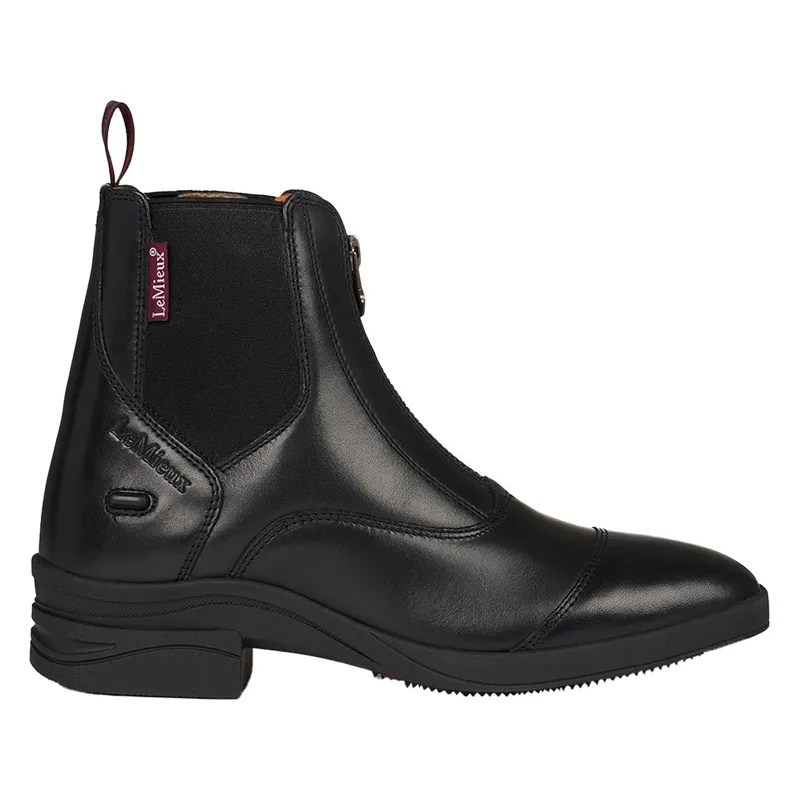 LeMieux Junior Zip Paddock Boots - Black-1