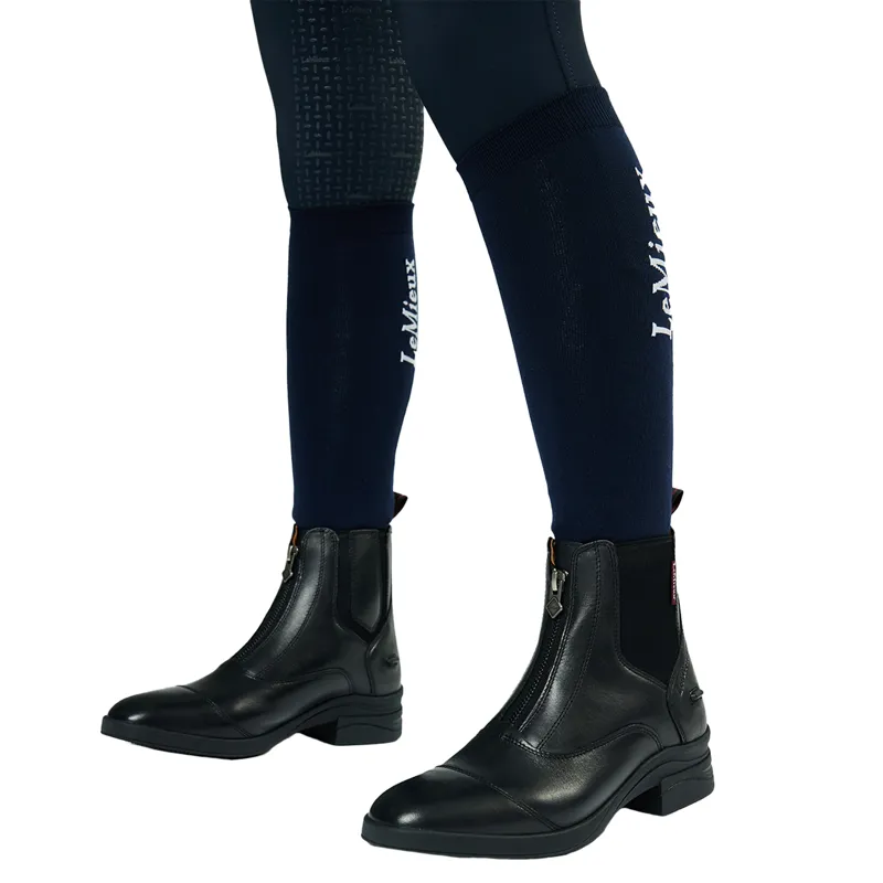 LeMieux Junior Zip Paddock Boots - Black-7