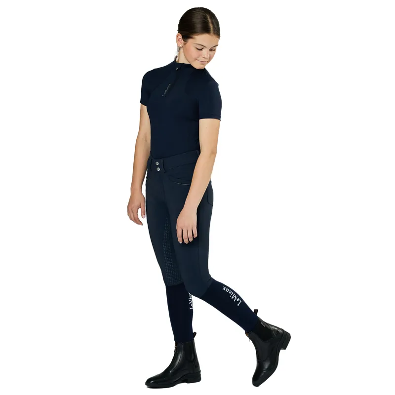 LeMieux Junior Zip Paddock Boots - Black-8