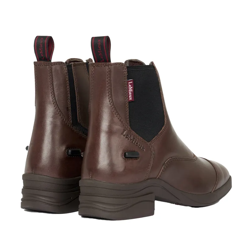 LeMieux Junior Zip Paddock Boots - Brown-1