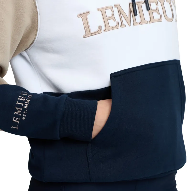 LeMieux Kadie Womens Colour Block Hoodie - Navy-6