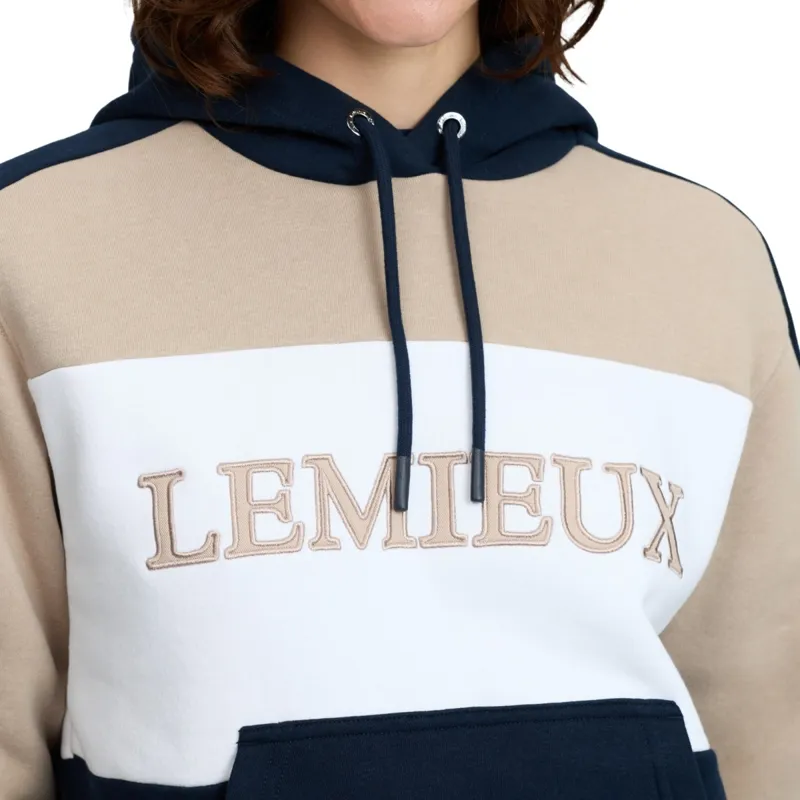 LeMieux Kadie Womens Colour Block Hoodie - Navy-5