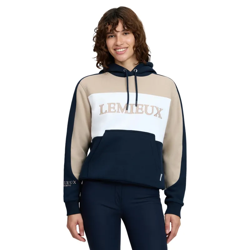 LeMieux Kadie Womens Colour Block Hoodie - Navy