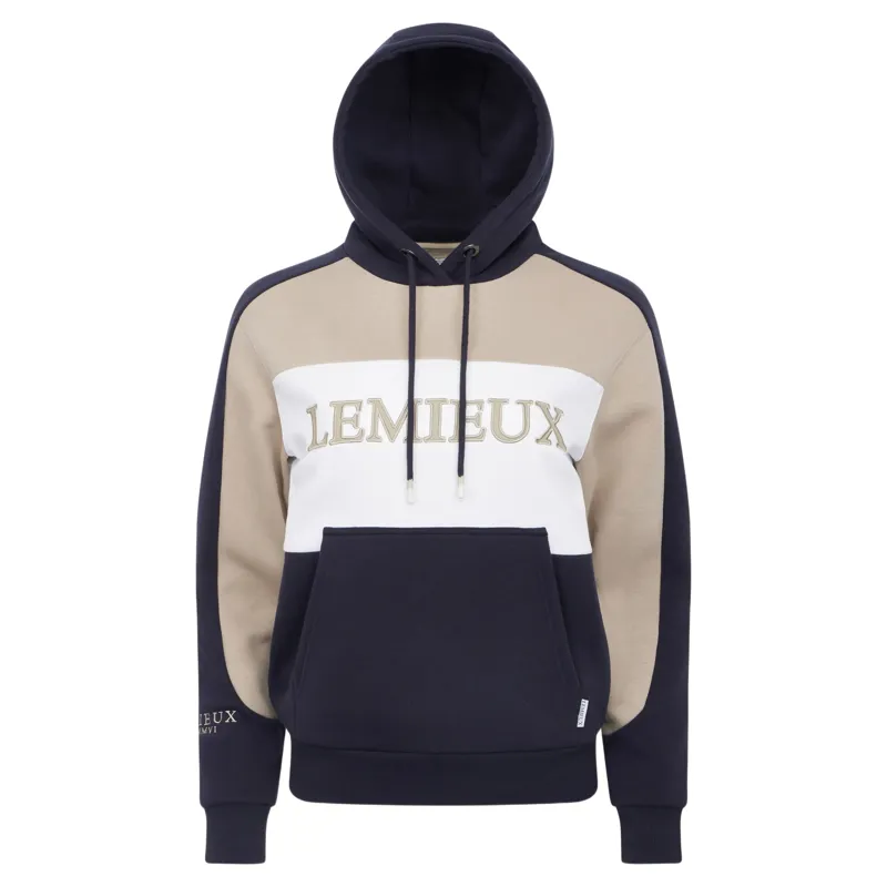 LeMieux Kadie Womens Colour Block Hoodie - Navy-2