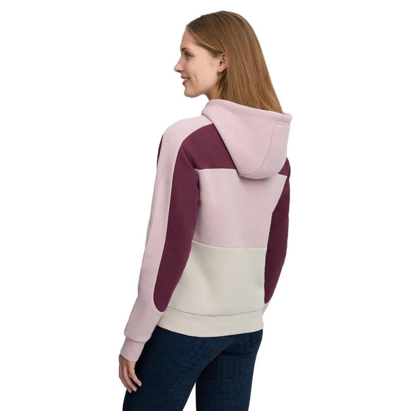 LeMieux Kadie Womens Colour Block Hoodie - Wild Rose-5
