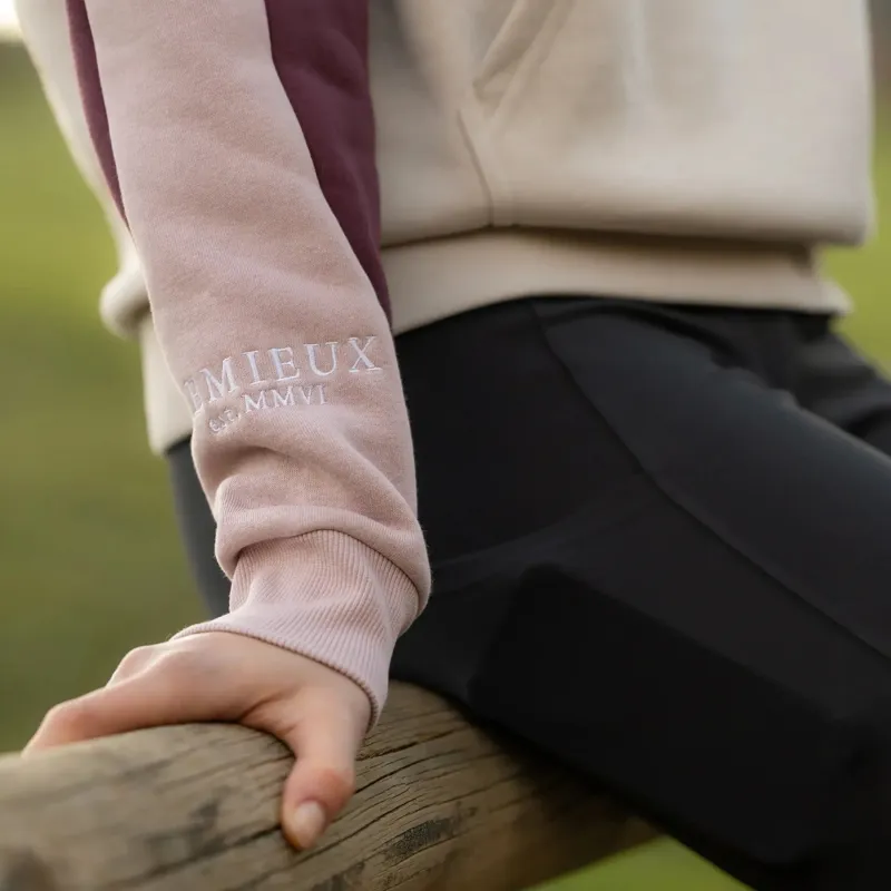 LeMieux Kadie Womens Colour Block Hoodie - Wild Rose-2