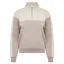 LeMieux Kali Quarter Zip Ladies Sweatshirt - Ash/Stone