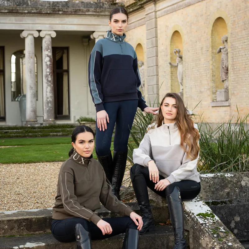 LeMieux Kali Quarter Zip Ladies Sweatshirt - Alpine-4