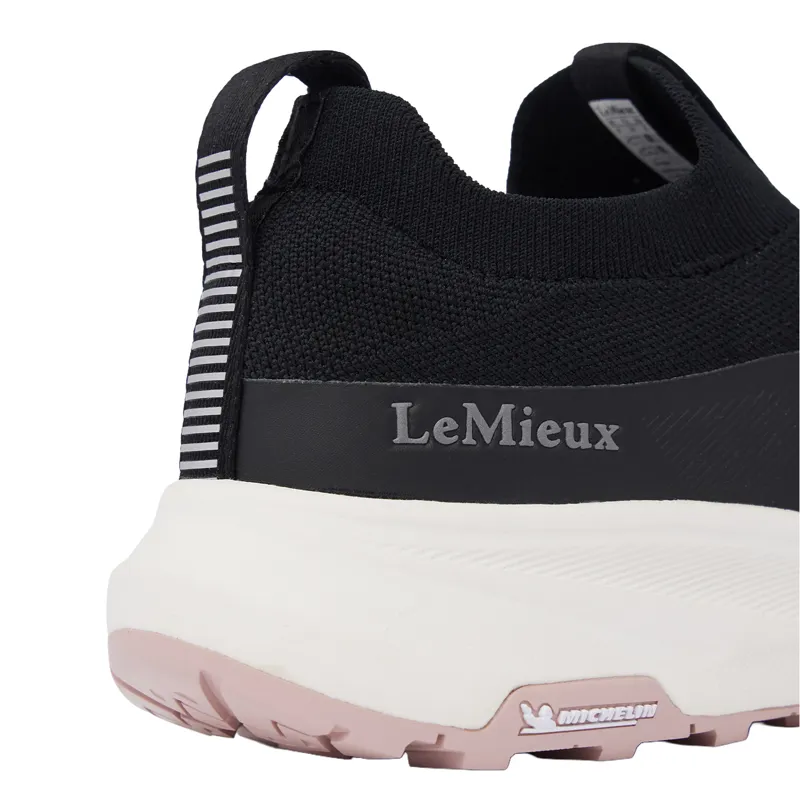 LeMieux Kanta Womens  Slip-On Waterproof Trainers - Black-6