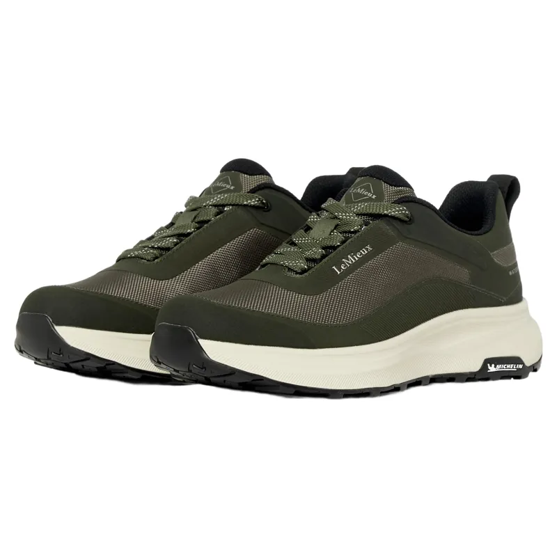 LeMieux Kanta Womens Waterproof Trainers - Olive Pre-Order
