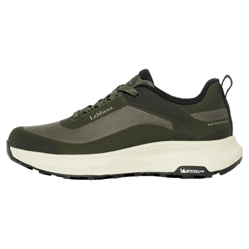 LeMieux Kanta Womens Waterproof Trainers - Olive Pre-Order-2