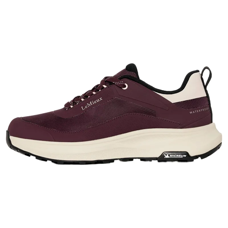 LeMieux Kanta Womens Waterproof Trainers - Blackberry Pre-Order-2