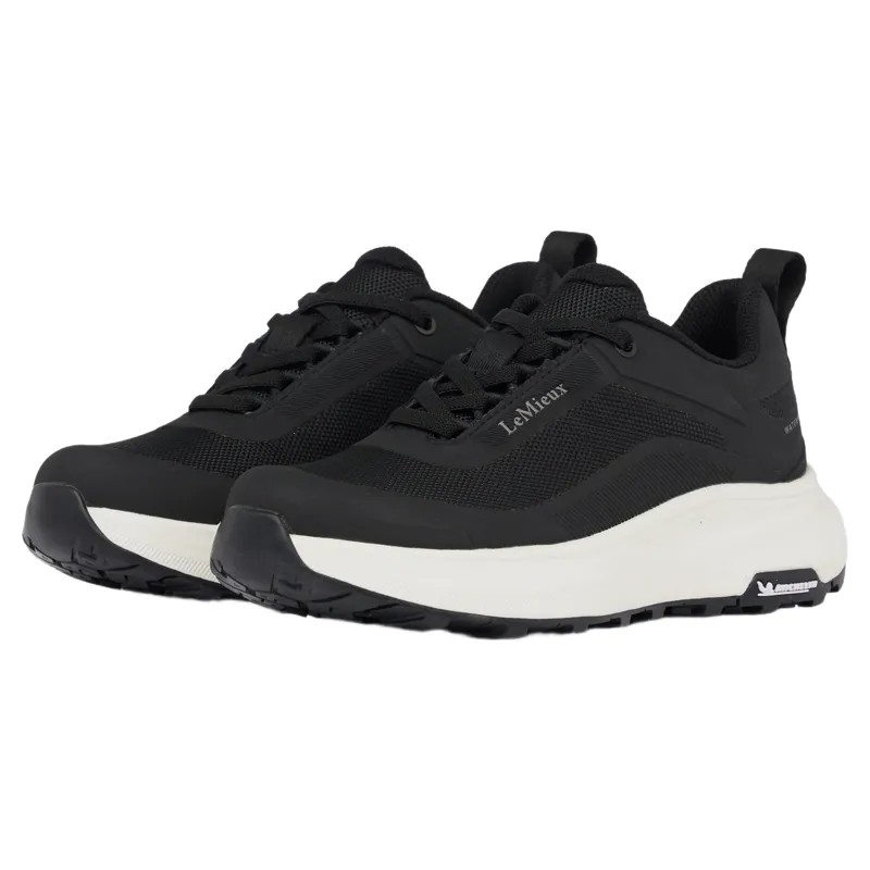 LeMieux Kanta Junior Waterproof Trainers - Black Pre-Order