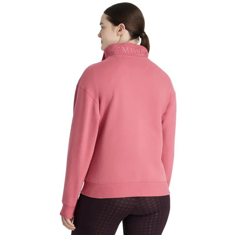 LeMieux Keira Ladies Quarter Zip Sweater - Cranberry-1