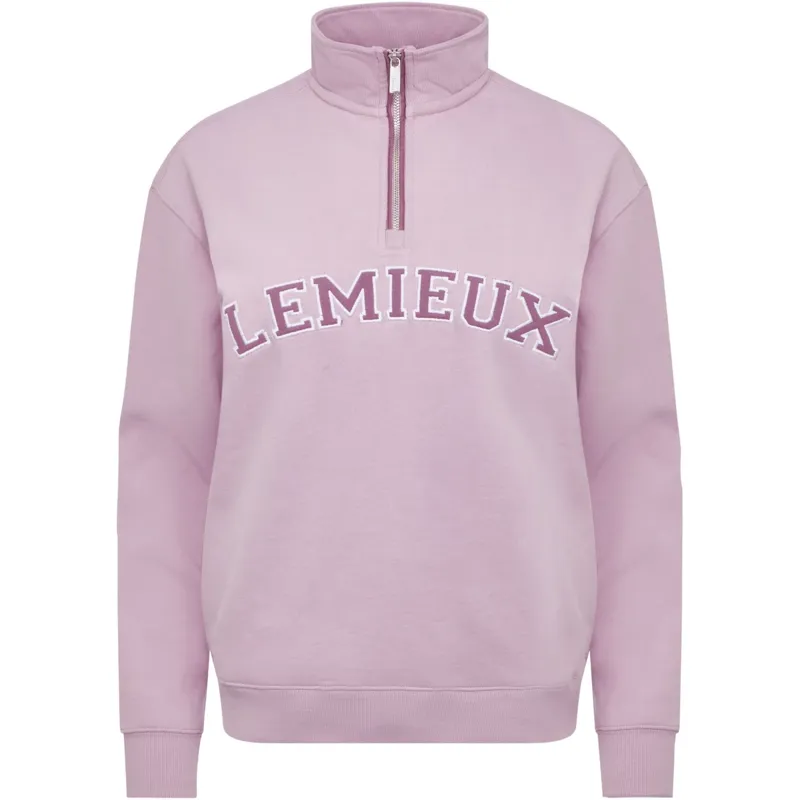 LeMieux Kelsie Womens Quarter Zip Sweater - Fondant-1