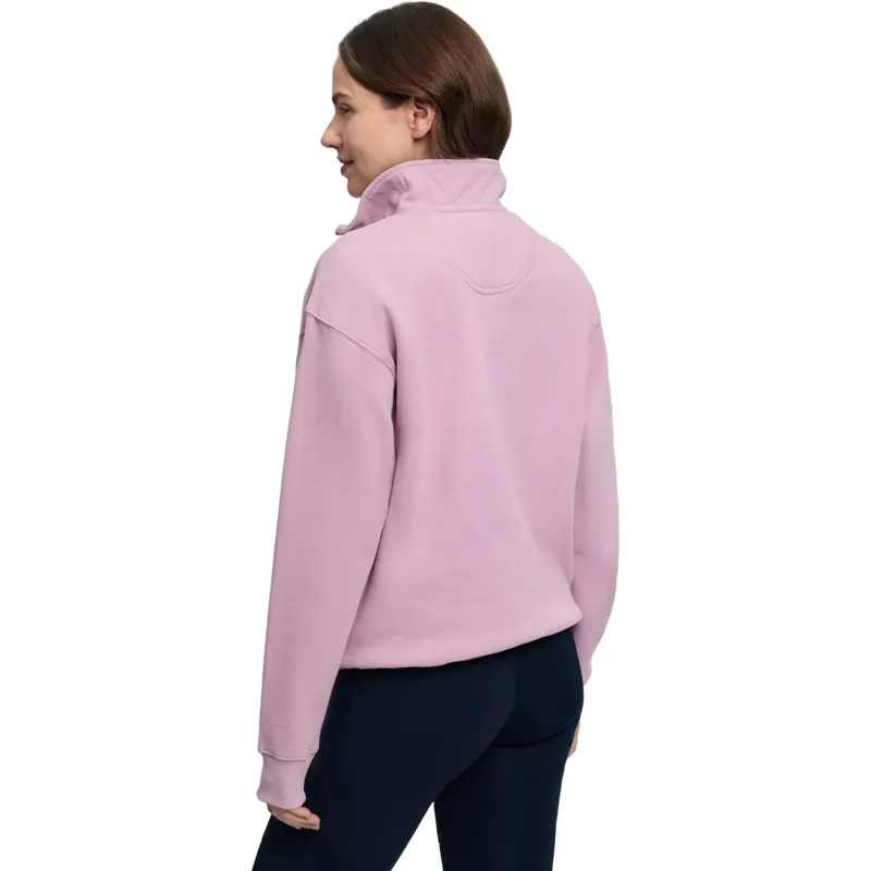 LeMieux Kelsie Womens Quarter Zip Sweater - Fondant-3
